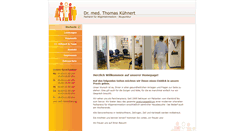 Desktop Screenshot of dr-kuehnert.de
